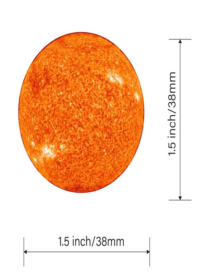 M MeshaKippa Planet Stickers,1.5 inch 300pcs 12 Design Waterproof Solar System Sticker for Stationery, Party Favors Crafts,School Reward Stickers - Image 2